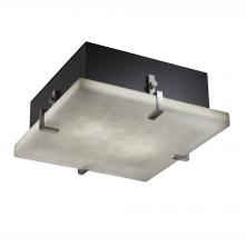  CLD-5557-NCKL-LED3-3000 - Clips 16" Square LED Flush-Mount