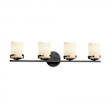  CNDL-8454-14-CREM-MBLK-LED4-2800 - Atlas 4-Light LED Bath Bar