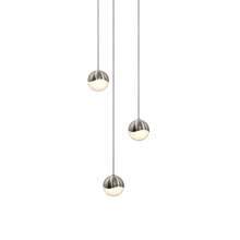  2914.13-SML - 3-Light Round Small LED Pendant