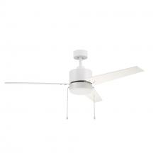 Carro USA VWGA-523A3-L12-W1-1 - Kesteven 52'' Ceiling Fan with pull chains,Light Kit Included?Work with stable and silent mo