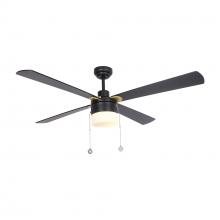 Carro USA VWGA-524H2-L11-B2-1G - Amalfi 52-inch Ceiling Fan with a pull chain ,Light Kit Included?Work with stable and silent motor