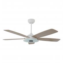 Carro USA S525H-L13-W6-1 - Striker 52-inch Indoor/Outdoor Smart Ceiling Fan, Dimmable LED Light Kit & Remote Con