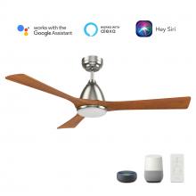 Carro USA VS523A2-L12-SM2-1 - Perry 52'' Smart Ceiling Fan with Remote, Light Kit Included?Works with Google Assistant and