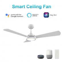  VS523B3-L22-W1-1 - Brisa 52-inch Smart Ceiling Fan with Remote, Light Kit Included, Works with Google Assistant, Amazon