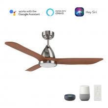 Carro USA VS523F3-L12-SM2-1 - Garrick 52'' Smart Ceiling Fan with Remote, Light Kit Included?Works with Google Assistant a