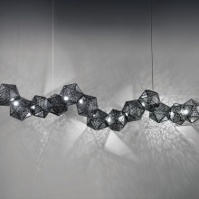  PD-62864-BK - Modern - Riddle Chandelier