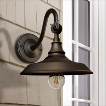  SBL738 - Classy Caps Dark Bronze Solar Barn Light