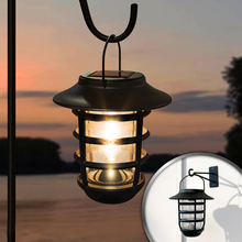  SHW553 - Classy Caps Black Aluminum Nottingham Solar Hanging Coach Light