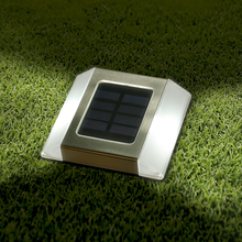  SL499 - Classy Caps Stainless Steel Solar Path Light