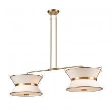  AC11834BB - Layla Linear Island Fixture Brushed Brass