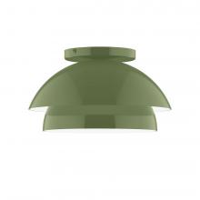  FMDX445-22-L10 - 10" Nest LED Flush Mount, Fern Green