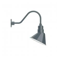  GNA102-40 - Angle 10" gooseneck wall light