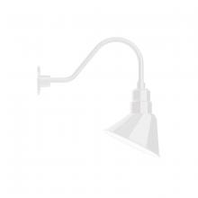  GNA102-44 - Angle 10" gooseneck wall light