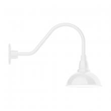  GNA105-44 - Cafe 8" gooseneck wall light