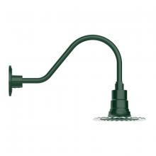  GNA157-42 - Radial 8" gooseneck wall light