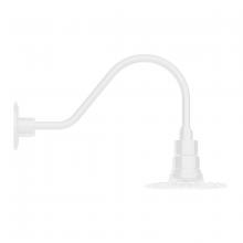  GNA157-44 - Radial 8" gooseneck wall light