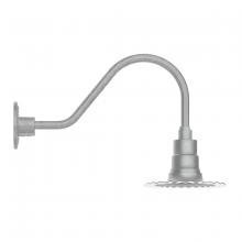  GNA157-49 - Radial 8" gooseneck wall light