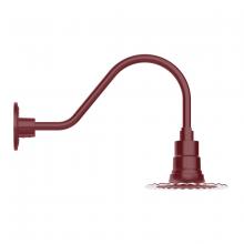  GNA157-55 - Radial 8" gooseneck wall light