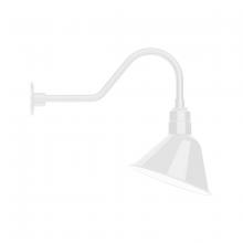  GNB103-44 - Angle 12" gooseneck wall light