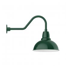  GNB107-42 - Cafe 14" gooseneck wall light