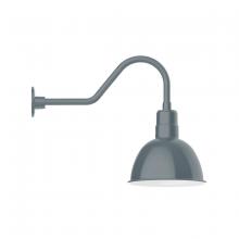  GNB116-40 - Deep Bowl 12" gooseneck wall light