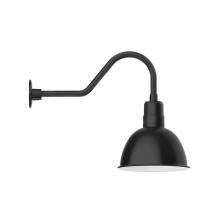  GNB116-41 - Deep Bowl 12" gooseneck wall light