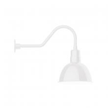  GNB116-44 - Deep Bowl 12" gooseneck wall light