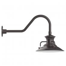  GNB142-51 - Homestead 12" gooseneck wall light