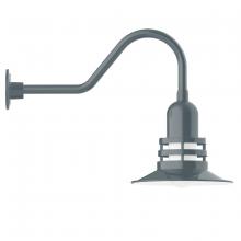  GNB148-40 - Atomic 12" gooseneck wall light