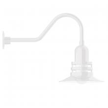  GNB148-44 - Atomic 12" gooseneck wall light