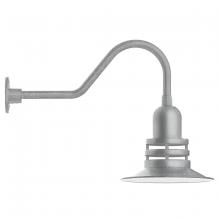  GNB148-49 - Atomic 12" gooseneck wall light