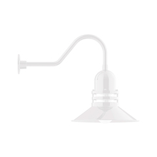  GNB150-44 - Atomic 16" gooseneck wall light