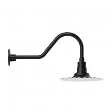  GNB158-41 - Radial 12" gooseneck wall light