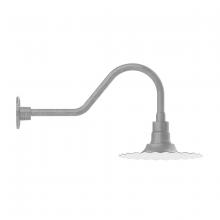  GNB158-49 - Radial 12" gooseneck wall light