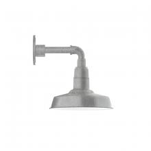  GNM181-49 - Warehouse 10 inch Straight Arm Wall Light