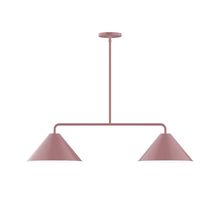 Montclair Light Works MSG422-20 - 2-Light Axis Linear Pendant (12" Axis pack)