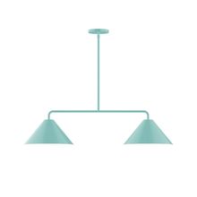 Montclair Light Works MSG422-48 - 2-Light Axis Linear Pendant (12" Axis pack)