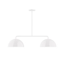 Montclair Light Works MSG432-44 - 2-Light Axis Linear Pendant (12" Axis pack)