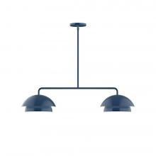  MSGX445-50-L10 - 2-Light Axis Linear LED Pendant, Navy