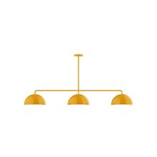 Montclair Light Works MSN432-21 - 3-Light Axis Linear Pendant (12" Axis pack)