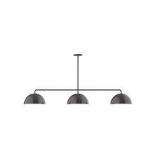Montclair Light Works MSN432-51 - 3-Light Axis Linear Pendant (12" Axis pack)