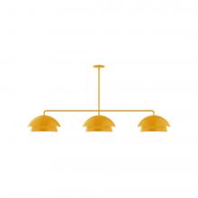  MSNX445-21-L12 - 3-Light Axis LED Linear Pendant, Bright Yellow