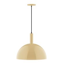  PEBX472-17-L13 - 18" Stack Dome LED Pendant, Ivory