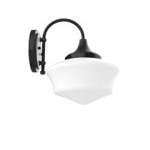  SCC021-41 - Schoolhouse 12" Wall Sconce in Black