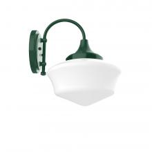  SCC021-42 - Schoolhouse 12" Wall Sconce in Forest Green