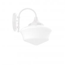  SCC021-44 - Schoolhouse 12" Wall Sconce in White