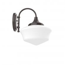  SCC021-51 - Schoolhouse 12" Wall Sconce in Architectural Bronze