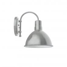  SCC115-49-L12 - 10" Deep Bowl shade, wall mount sconce, Painted Galvanized