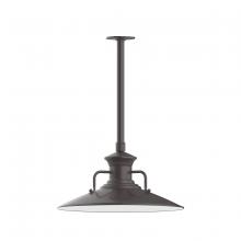 Montclair Light Works STB143-57-T36-L13 - Homestead 18" LED Pendant, stem mount