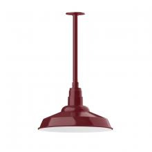  STB184-55 - Warehouse 16" pendant, stem mount